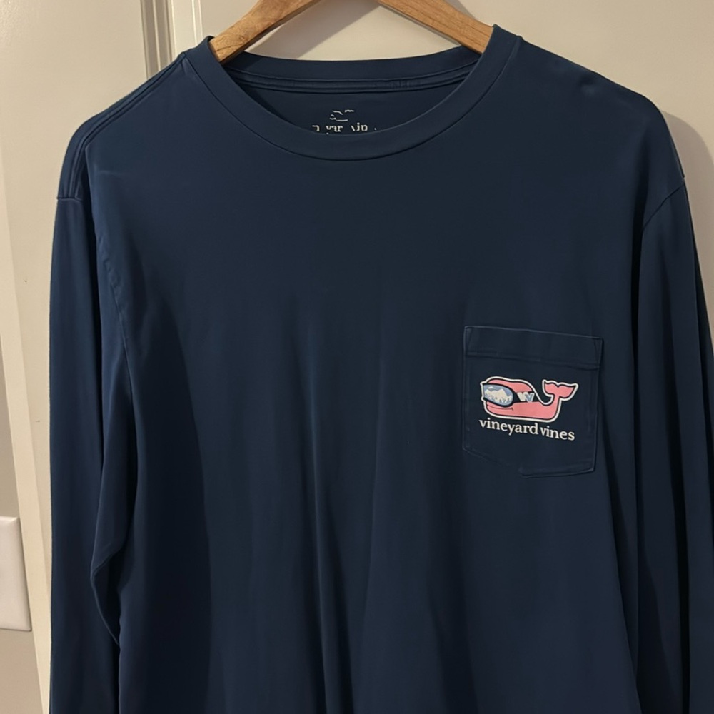Whale with ski goggles long sleeve T-shirt